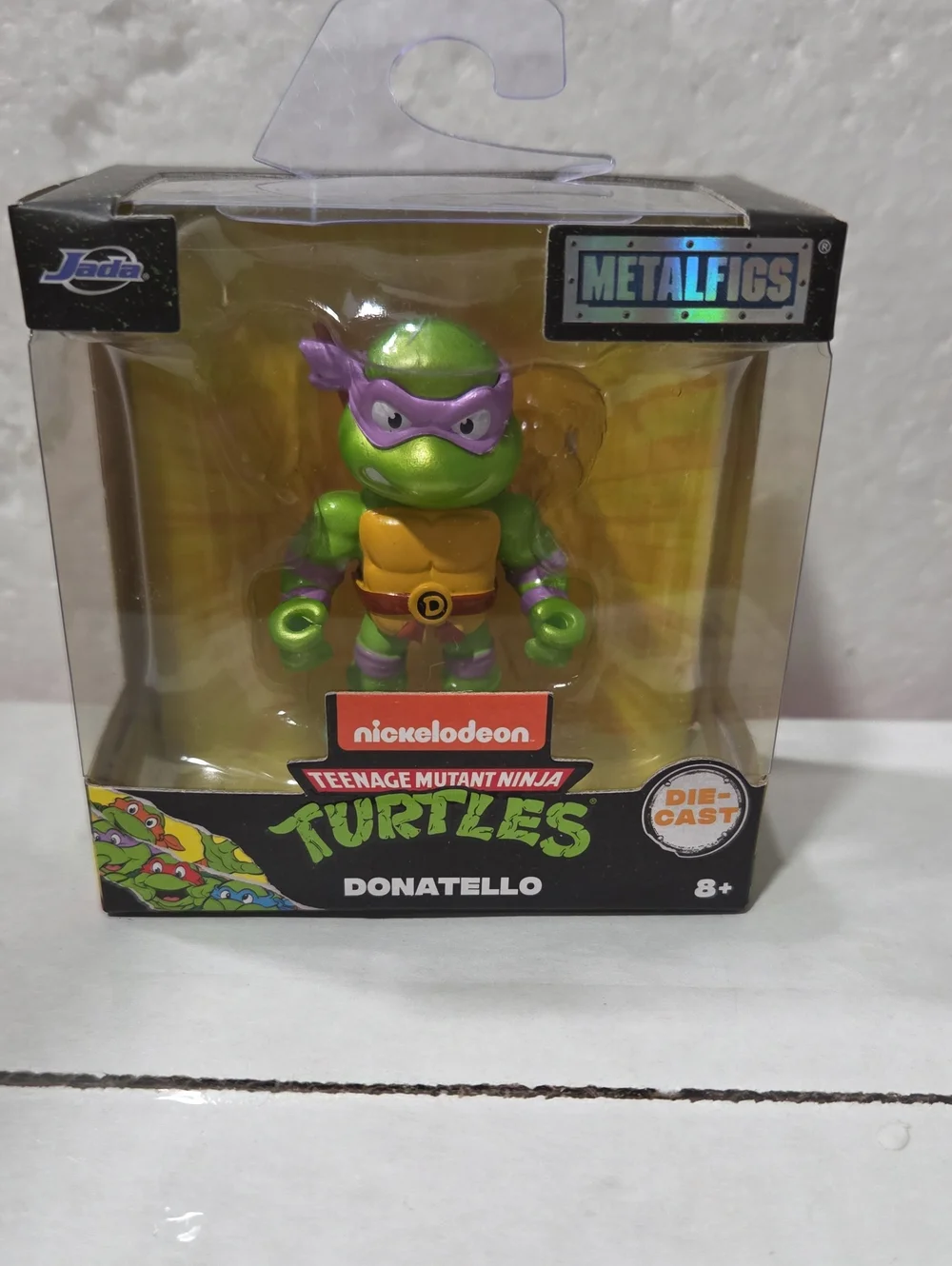 Nickelodeon Donatello Metalfigs Action Figure - Green & Purple
